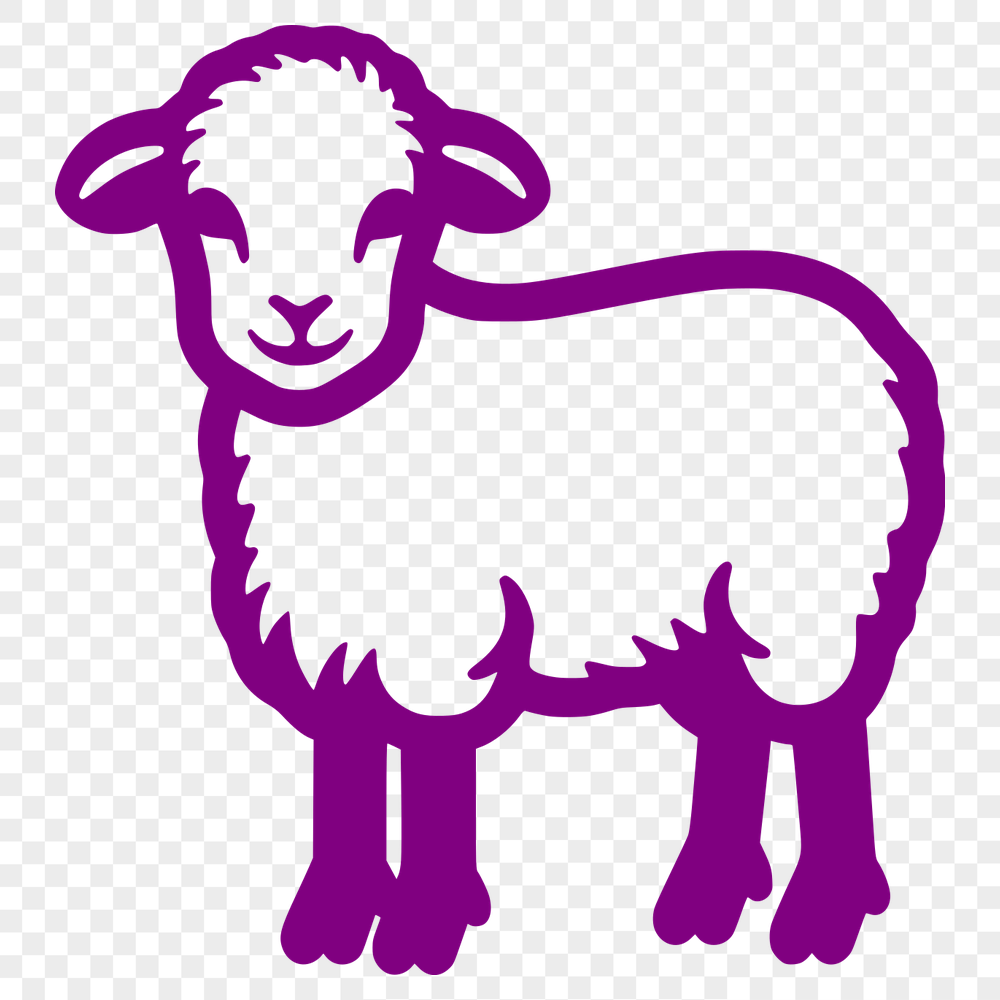 Unique Lamb Printable Image