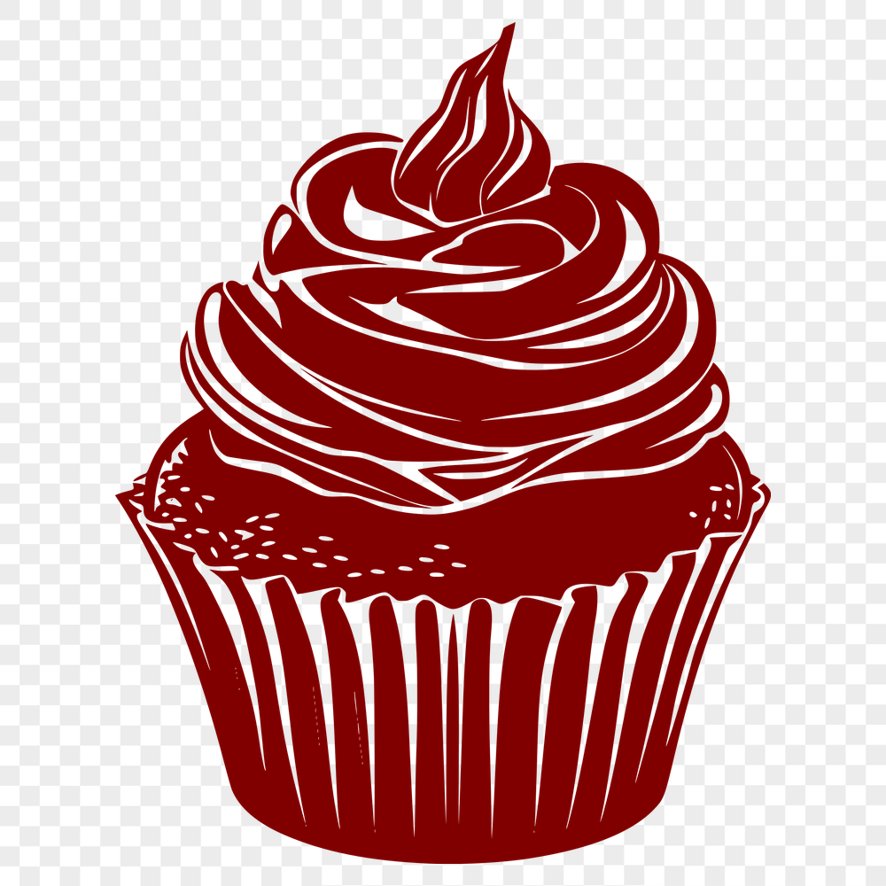 Unique Cupcake Clipart