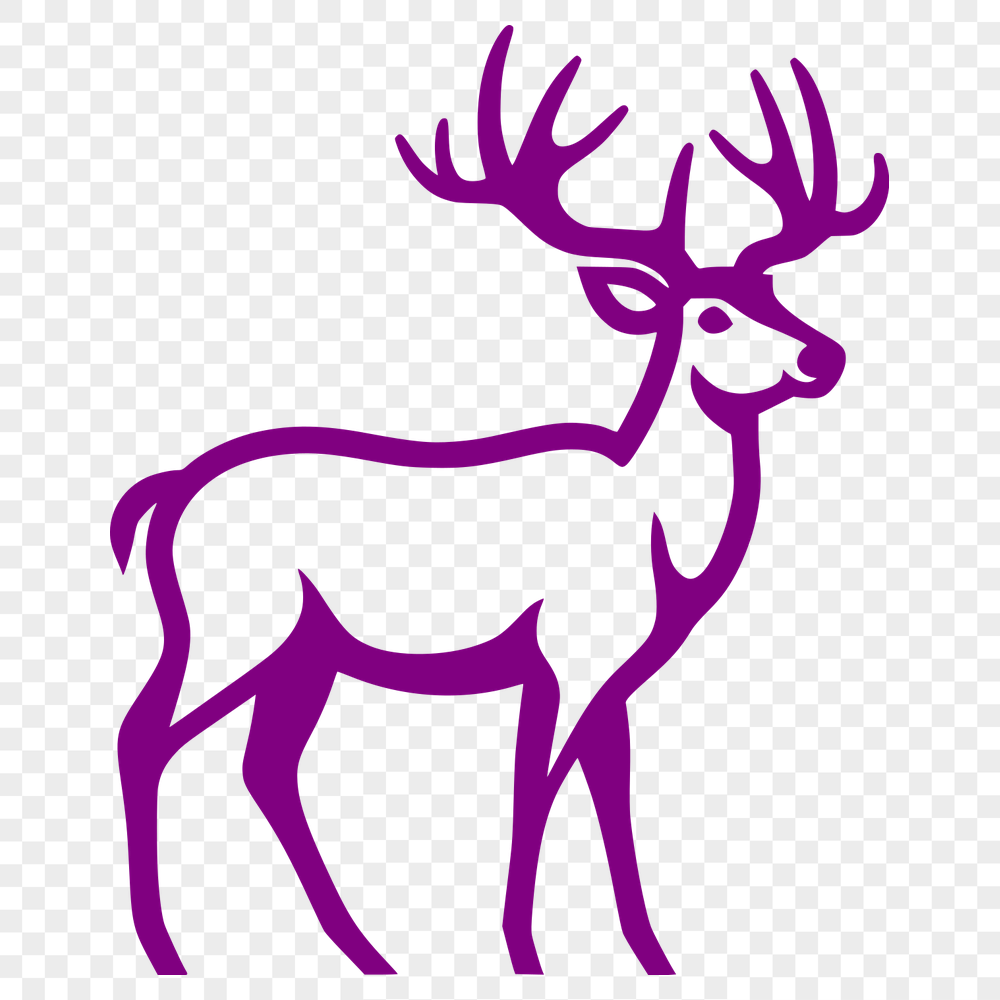 Free Unique Deer Vector Image