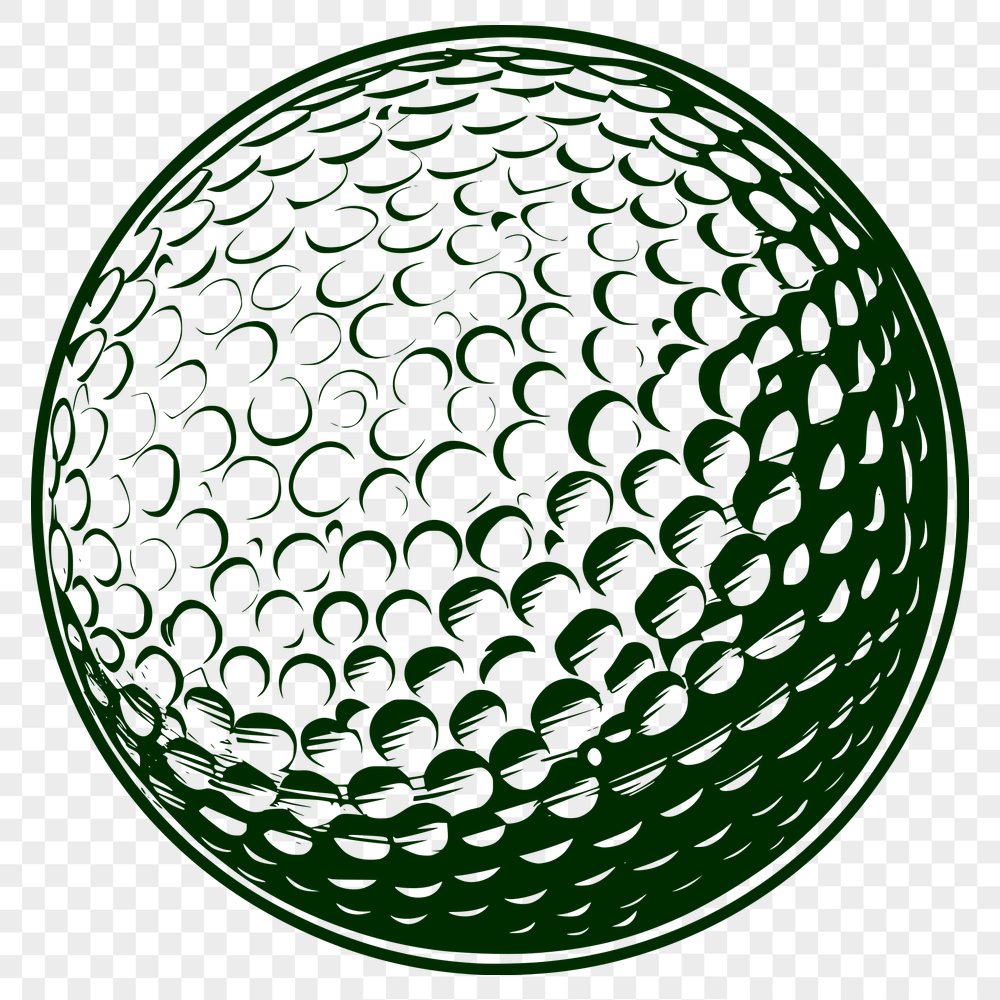 Free Artistic Golf Ball Design