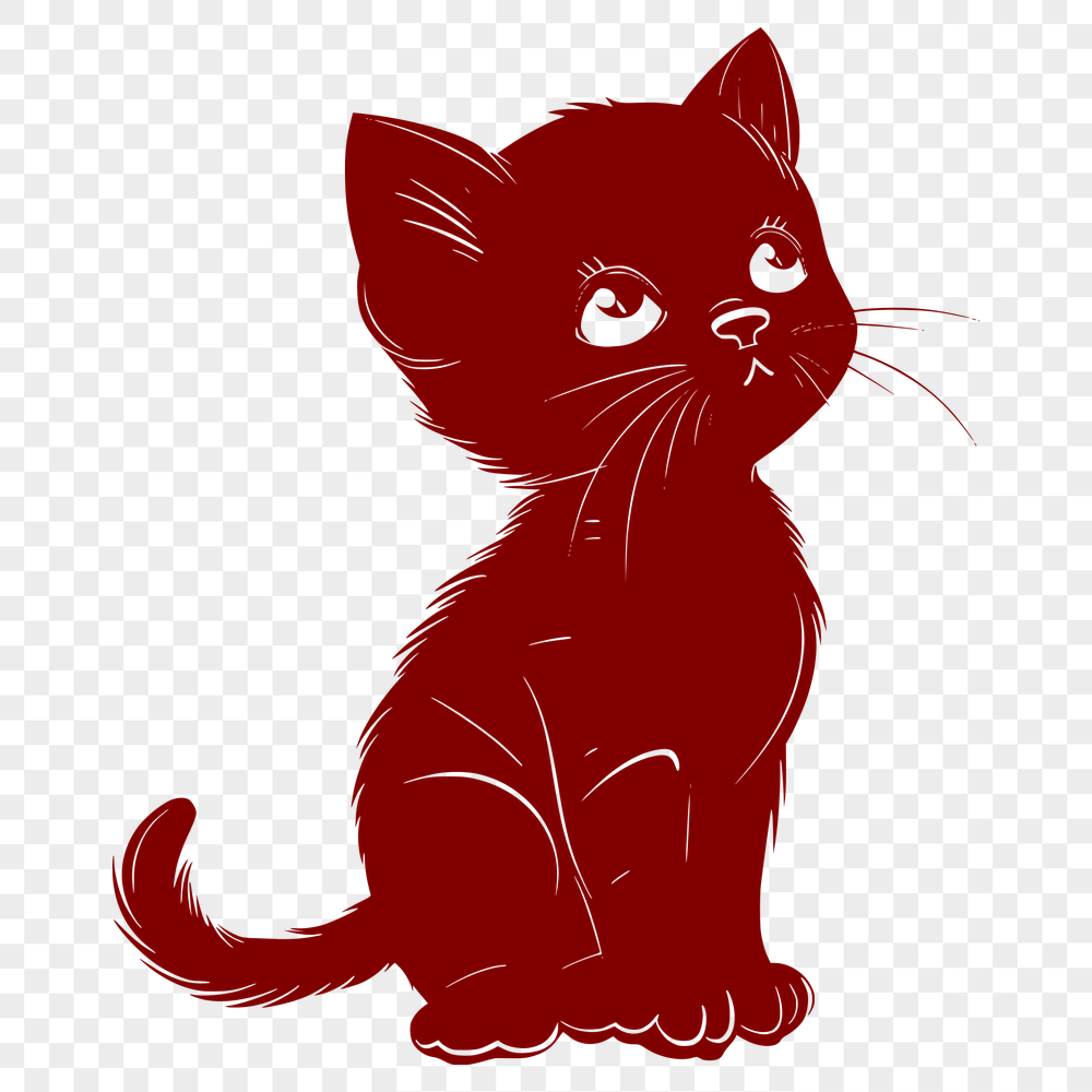 Free Unique Kitten Decal