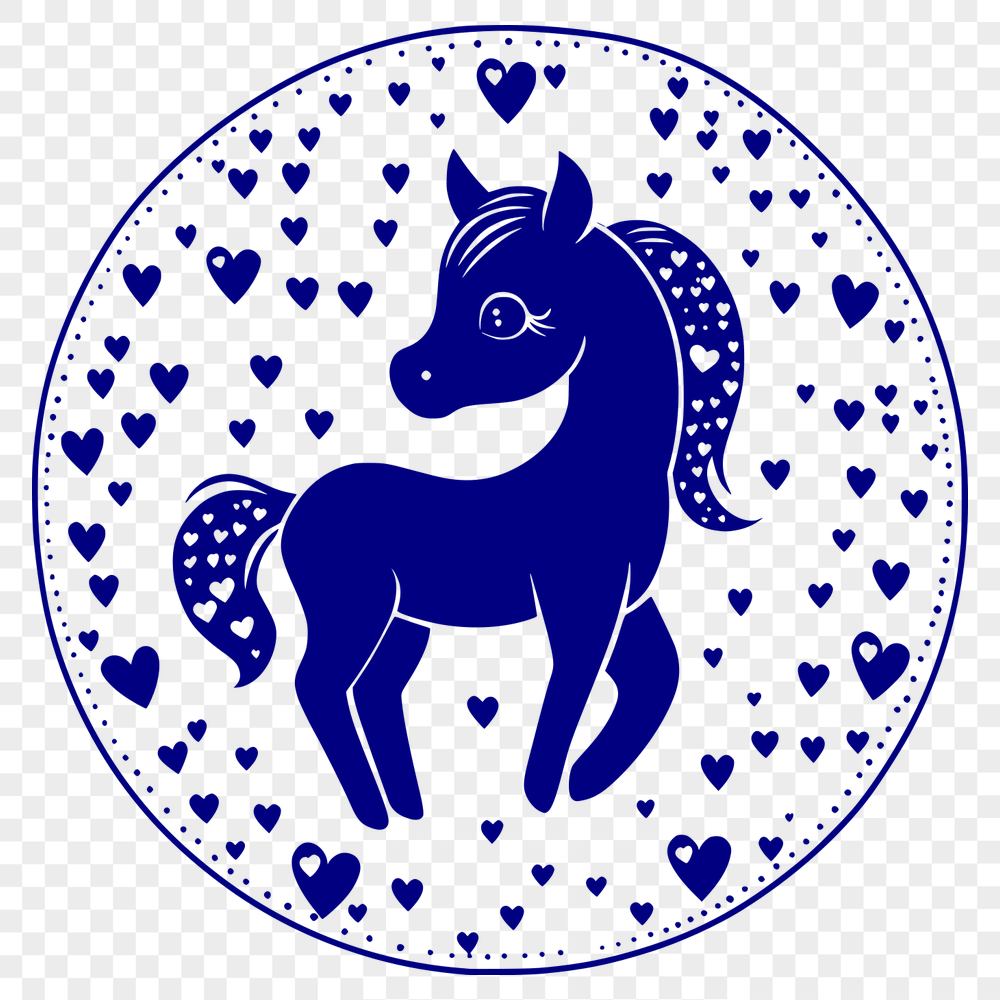 Free Horse In SVG, PNG, PDF And DXF File Formats - Free