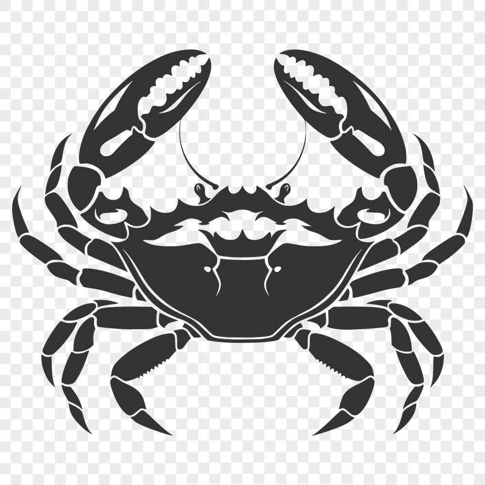 Stunning Crab DXF