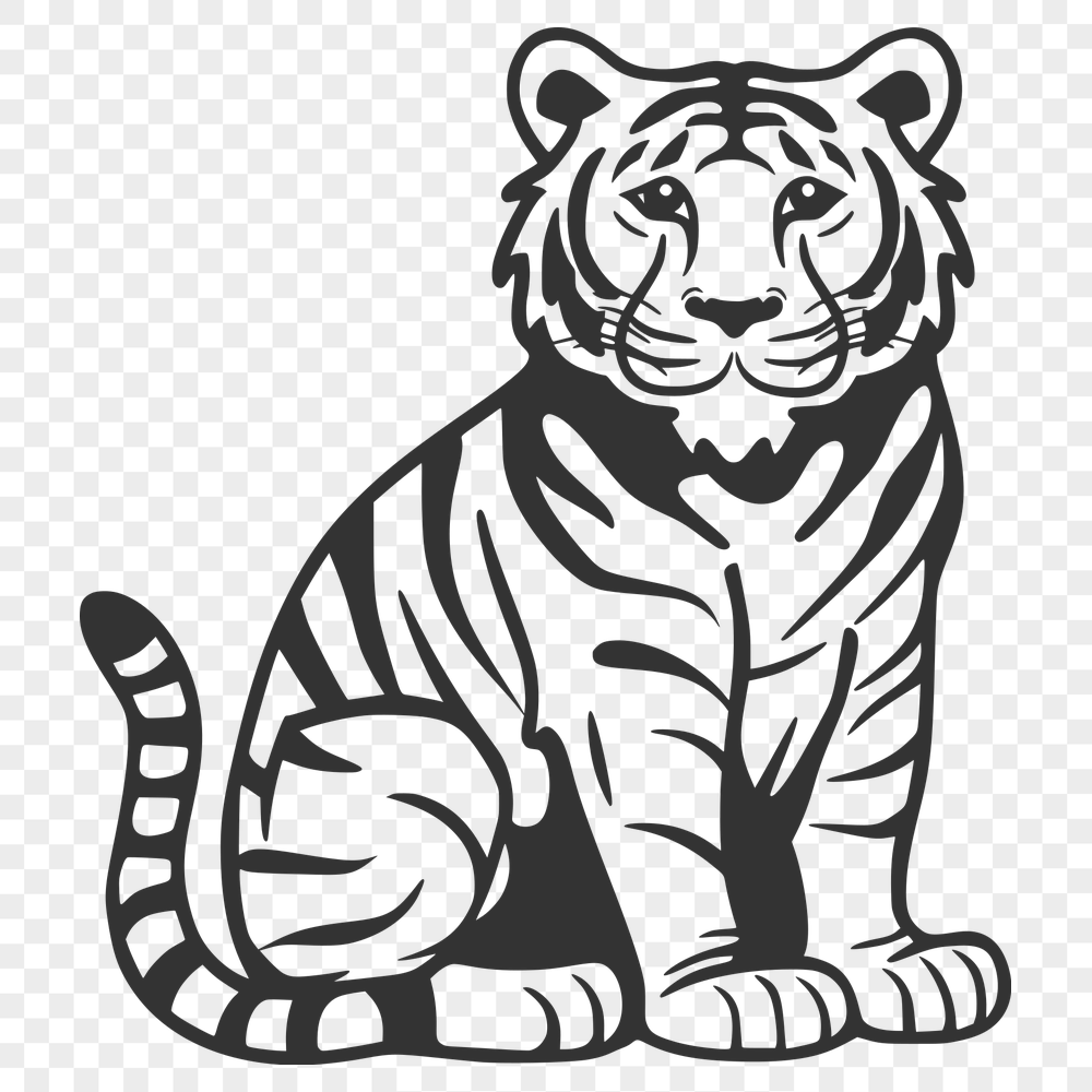 Creative Tiger SVG