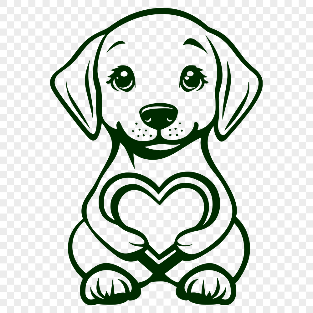 Puppy In SVG For Download, Free Commercial Use