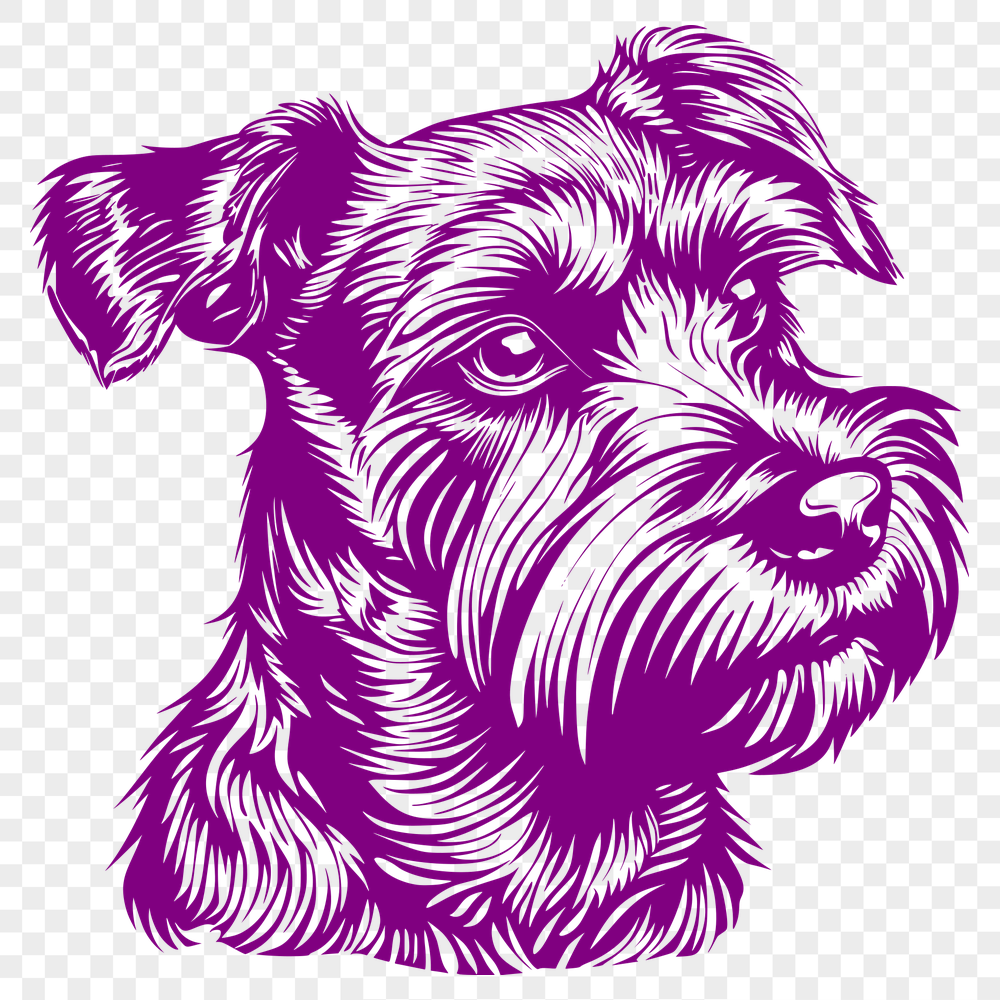 Free Miniature Schnauzer - For Vinyl Project