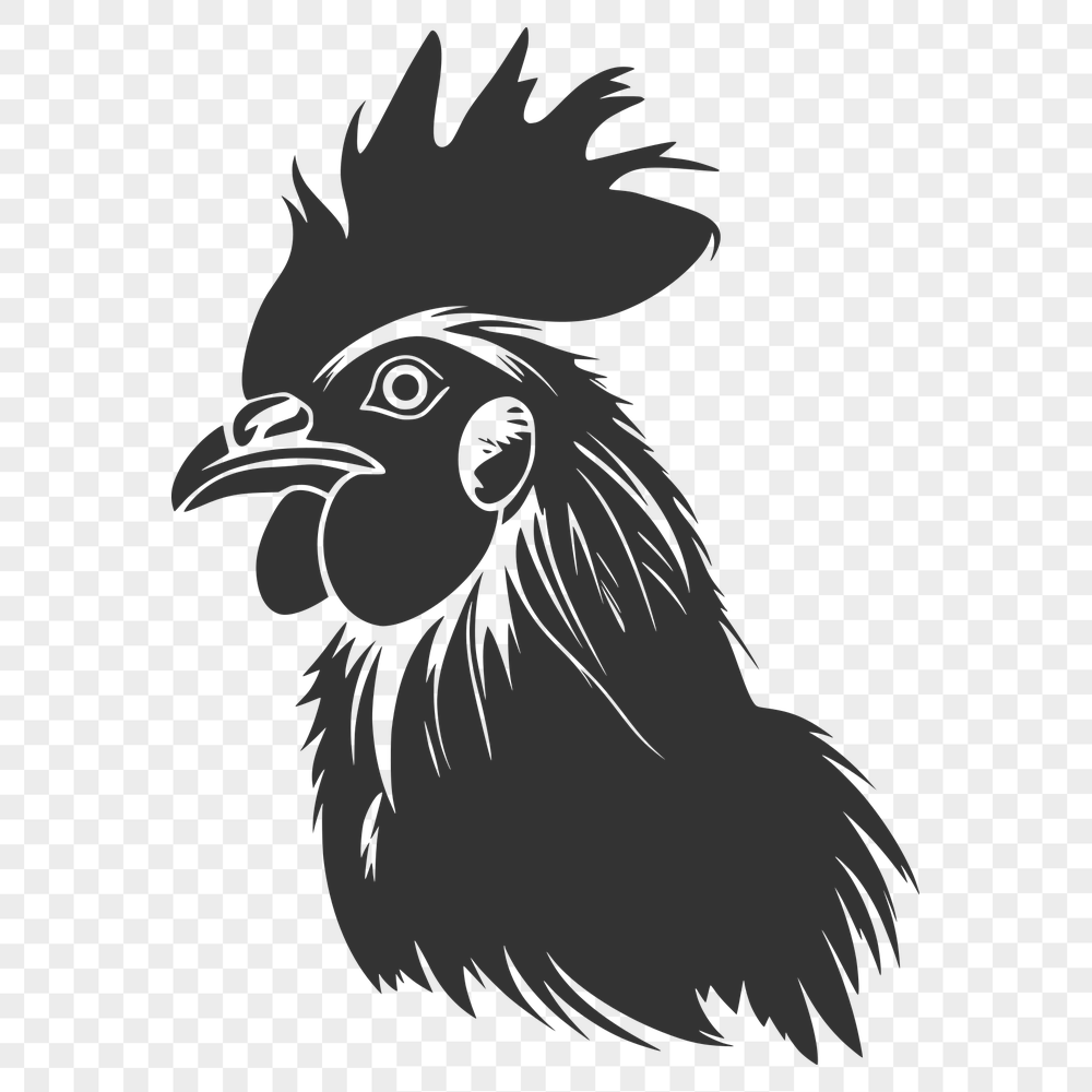 Free Creative Chicken Vector Illustration