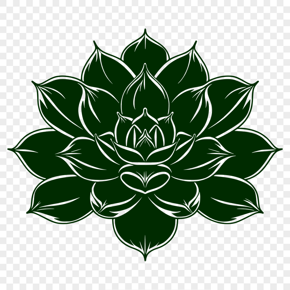 Floral Plant In PDF And PNG