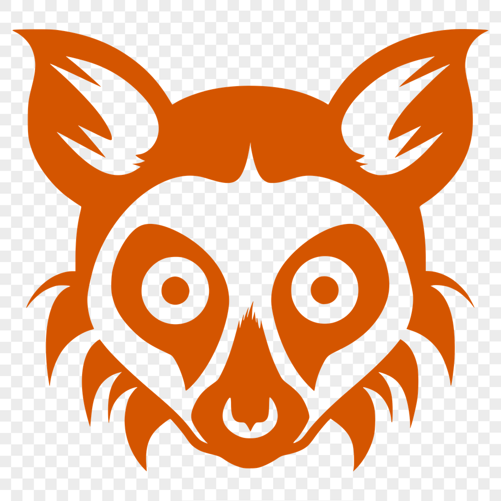 Unique Lemur PNG