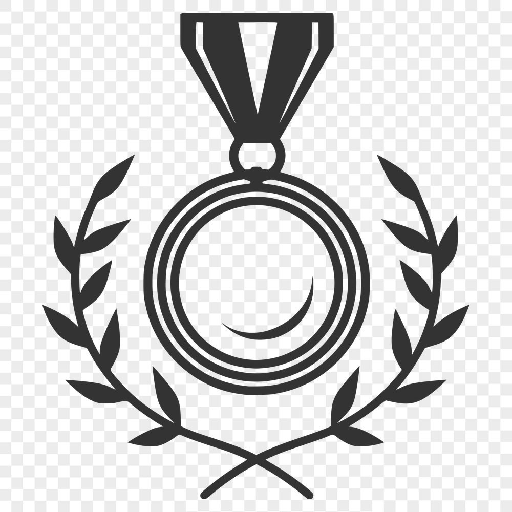 Unique Medal In DXF - Free Digital Download