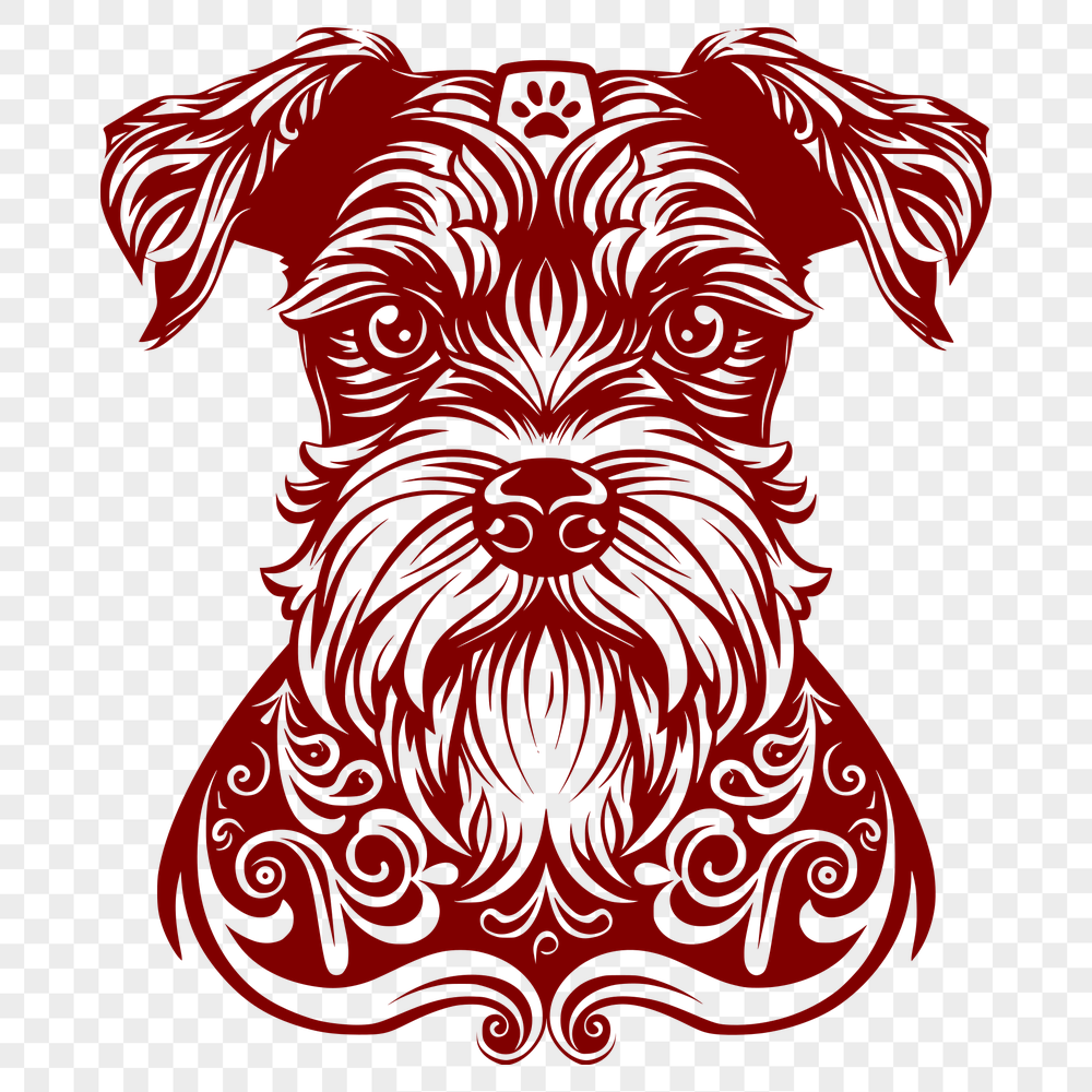 Ornate Dog Digital Art