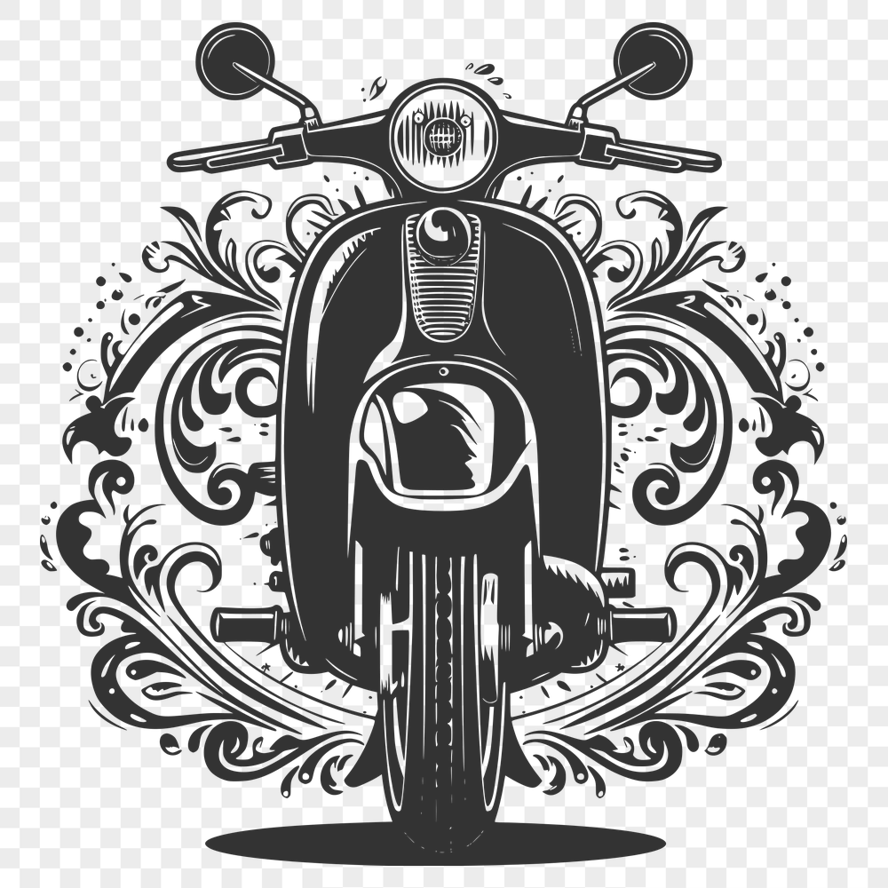 Creative Motorcycle SVG