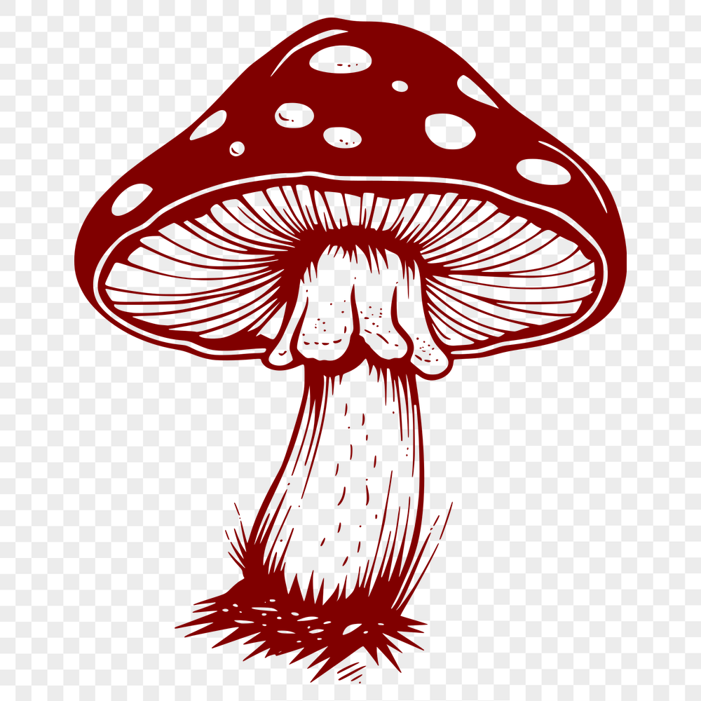 Free Unique Mushroom Clip Art