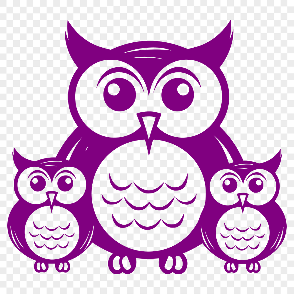 Unique Owl SVG