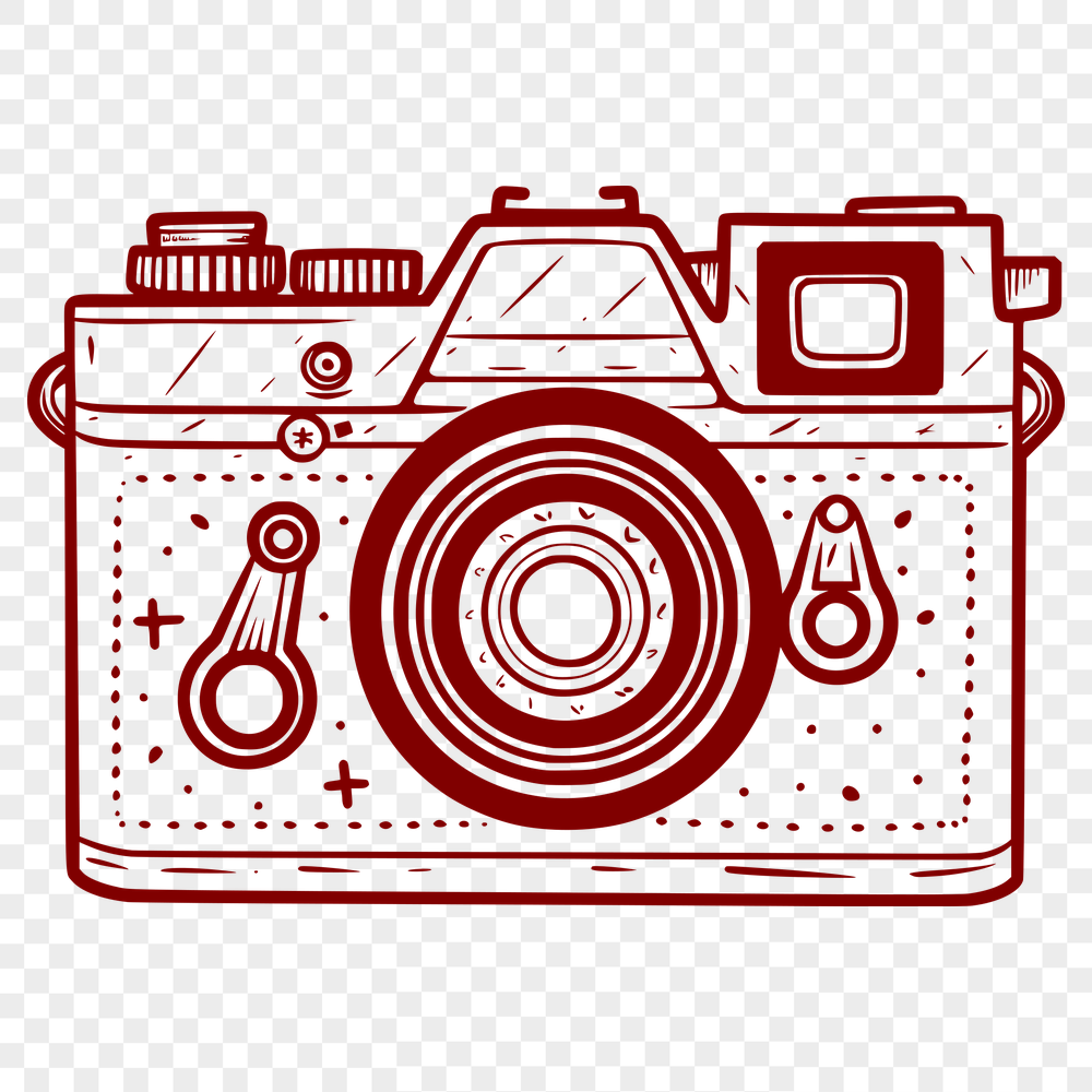 Unique Camera Illustration