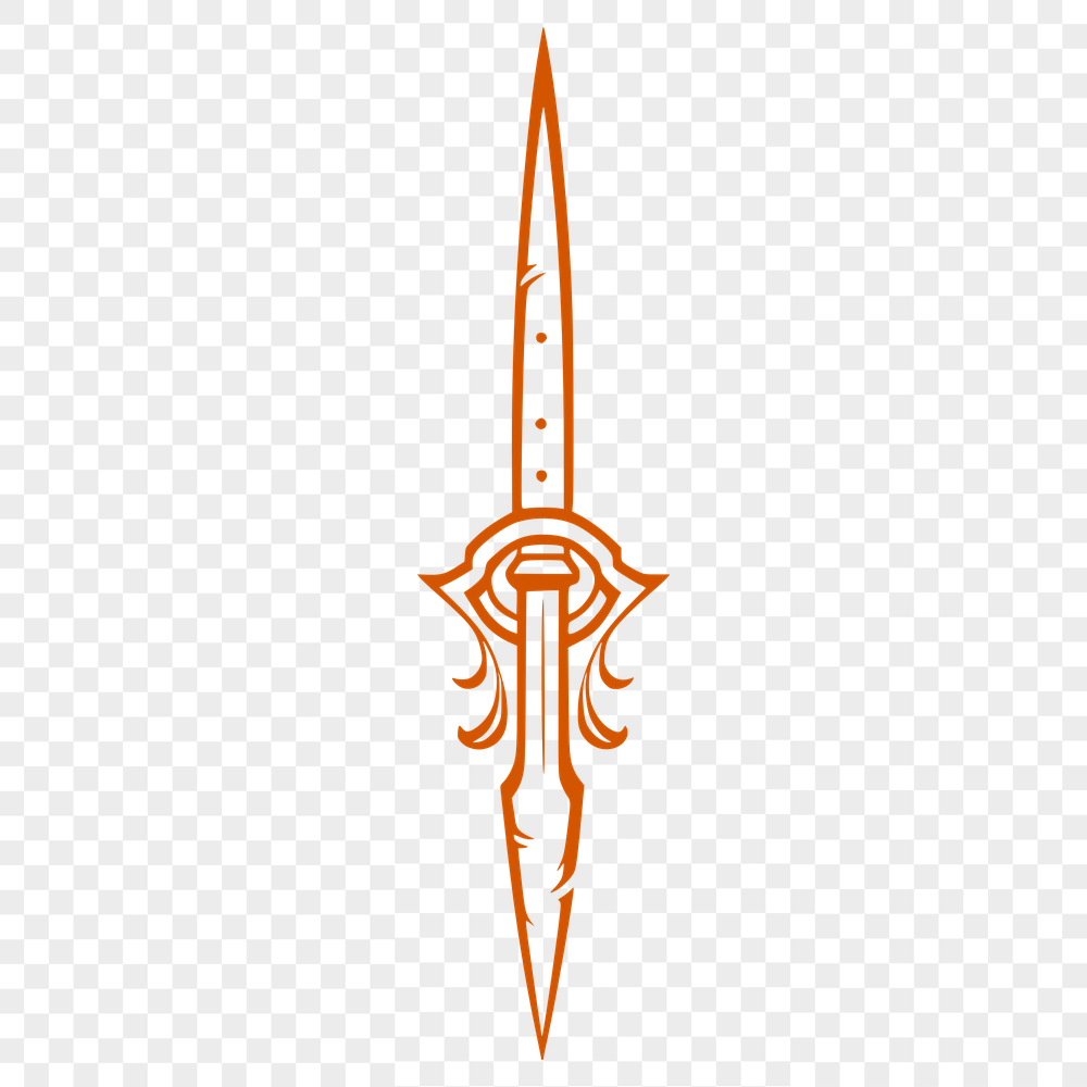 Free Unique Dagger Illustration