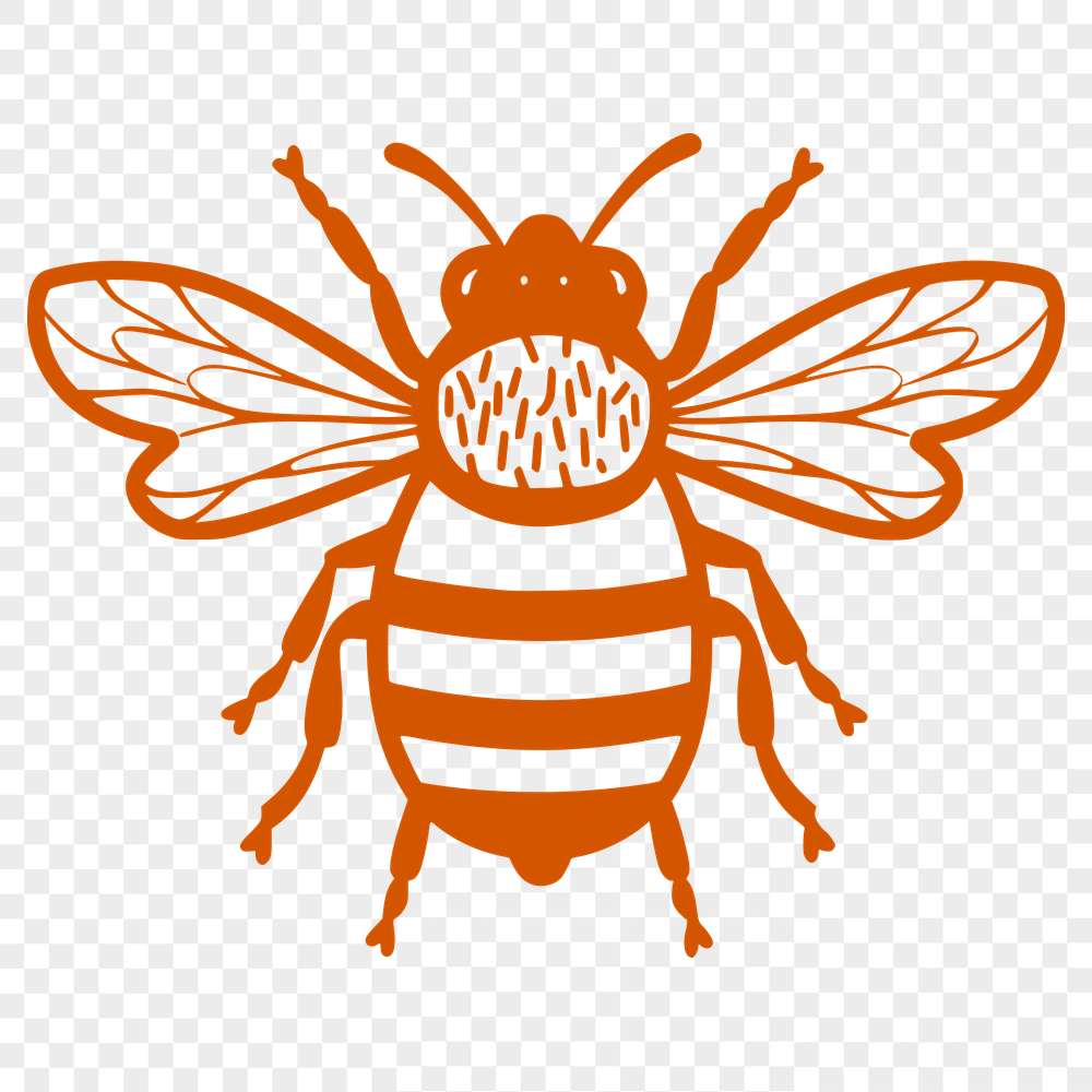 Unique Bee Clip Art