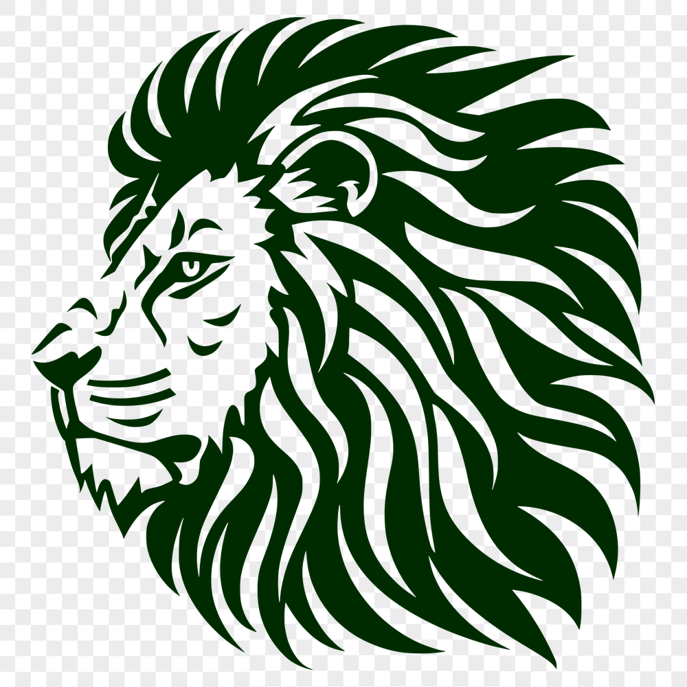 Free Artistic Lion Vector Illustration