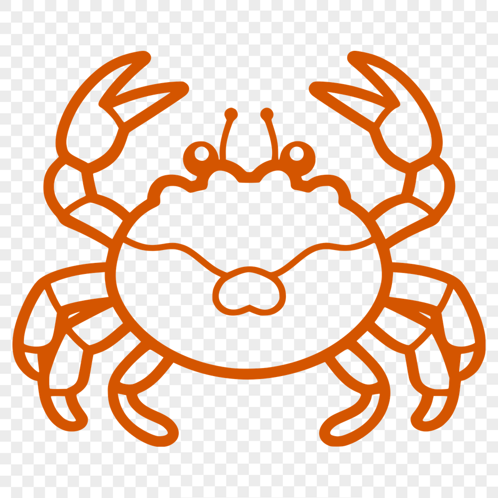 Artistic Crab Digital Art