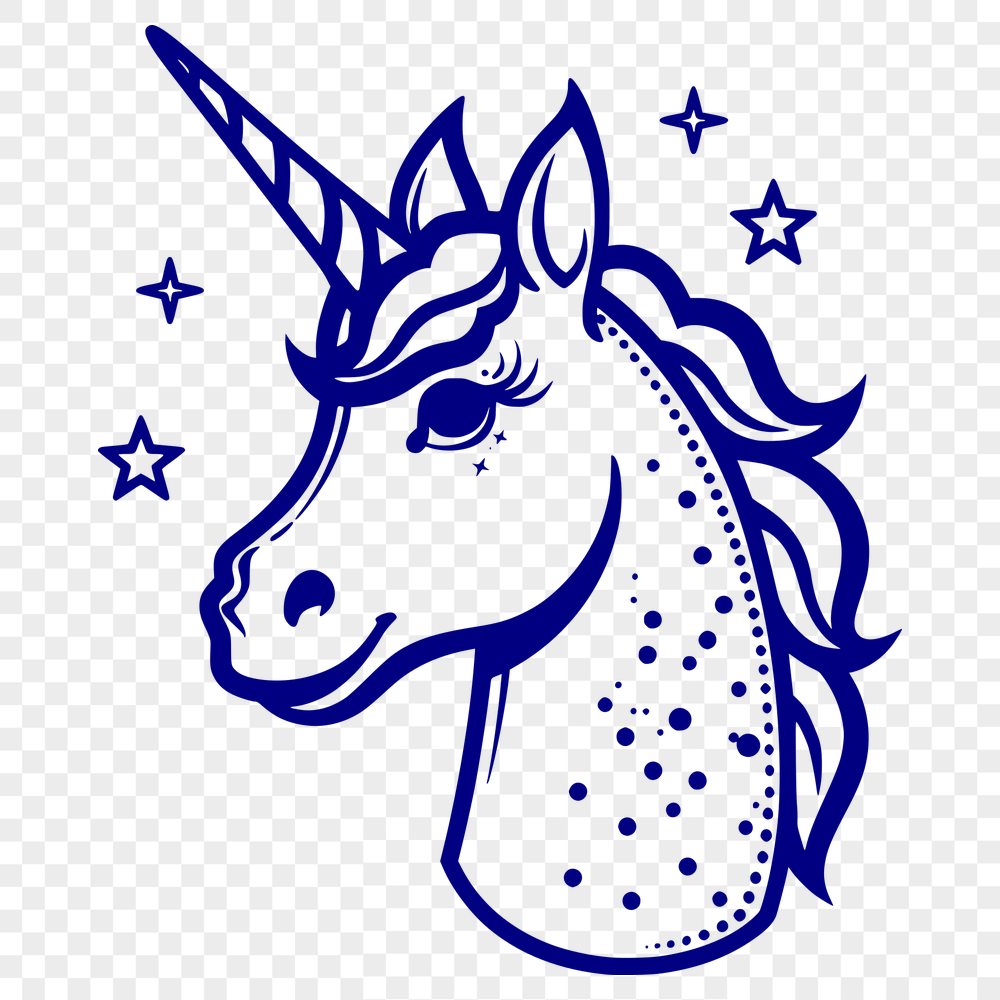 Free Free Unicorn Stencil