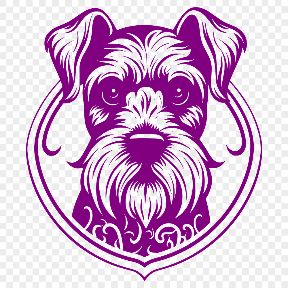 Beautiful Miniature Schnauzer - For Laser Engraver Project