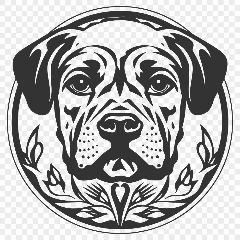 Artistic Dog - Pet SVG