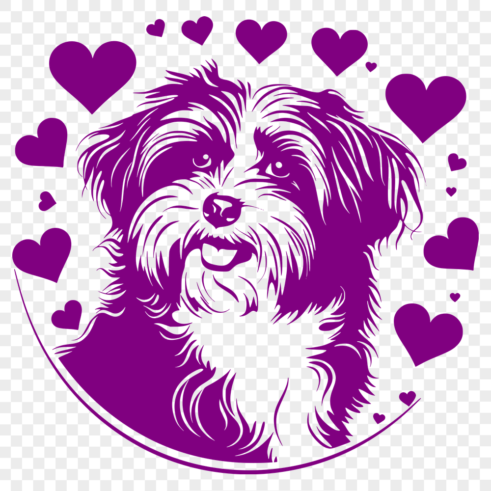 Creative Havanese Clipart