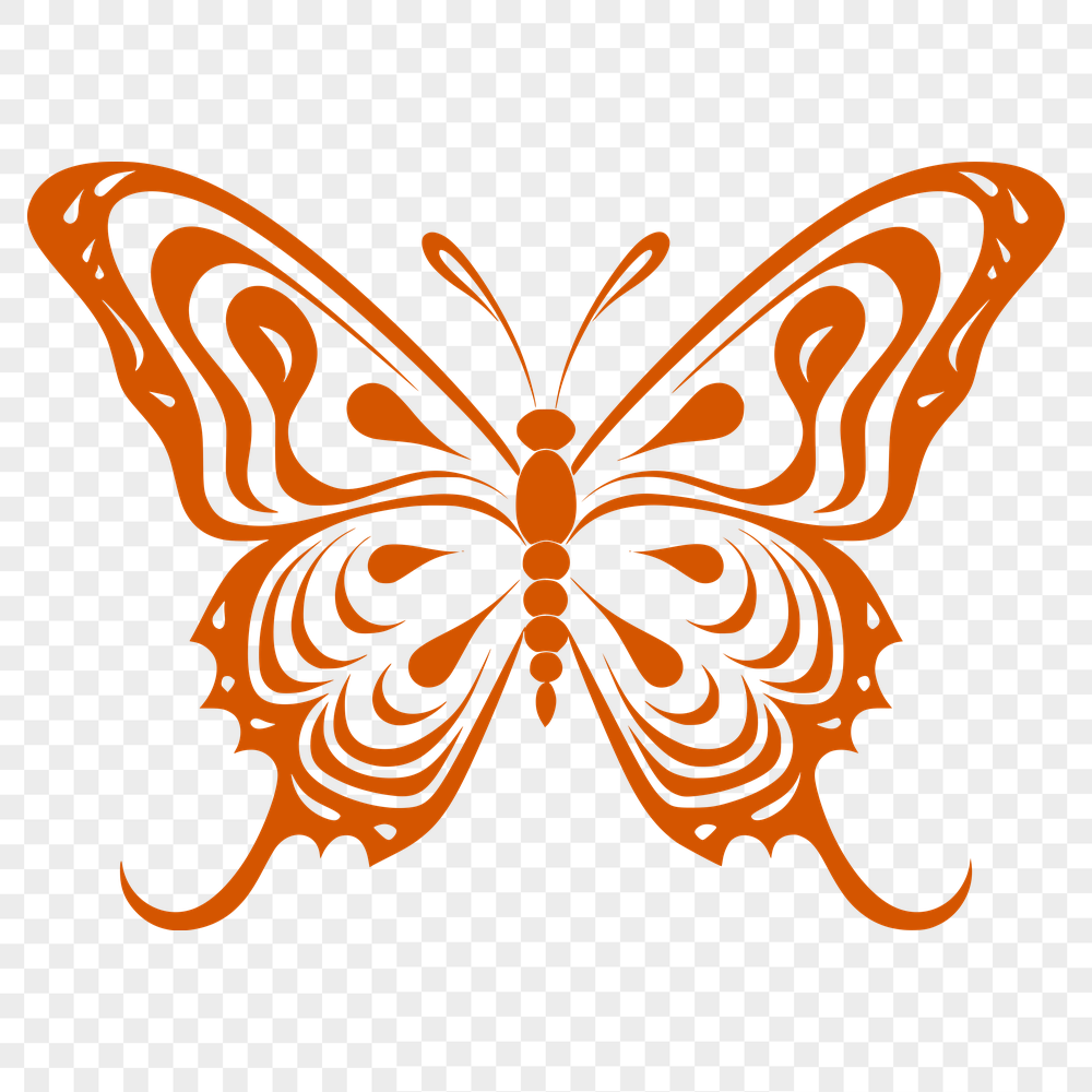 Ornate Butterfly PDF