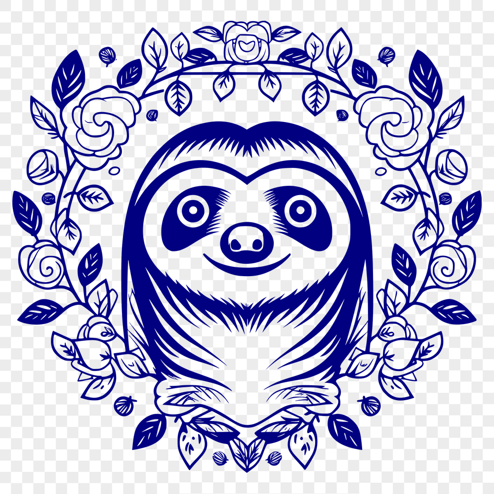 Floral Sloth PDF