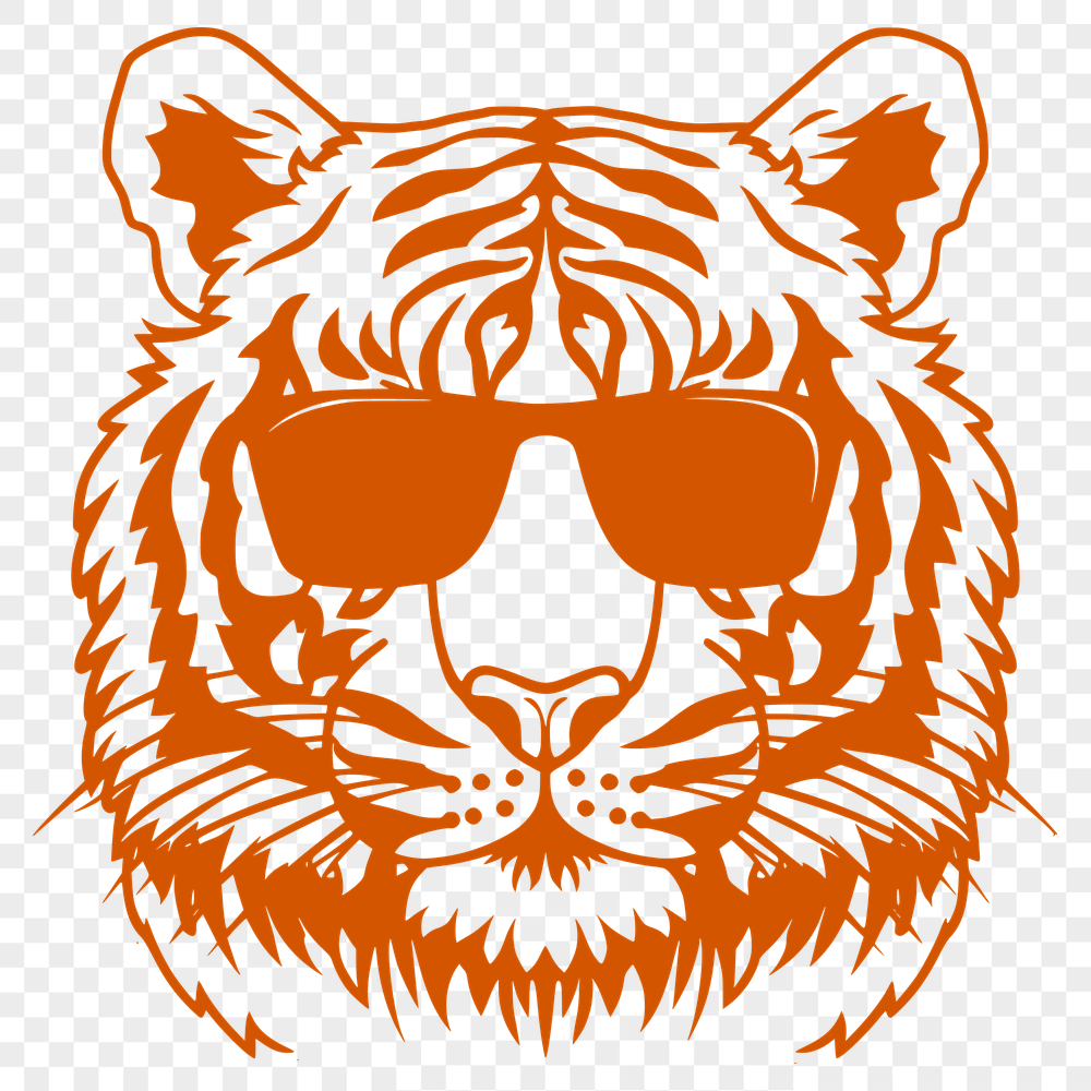 Unique Tiger - For Cricut Project