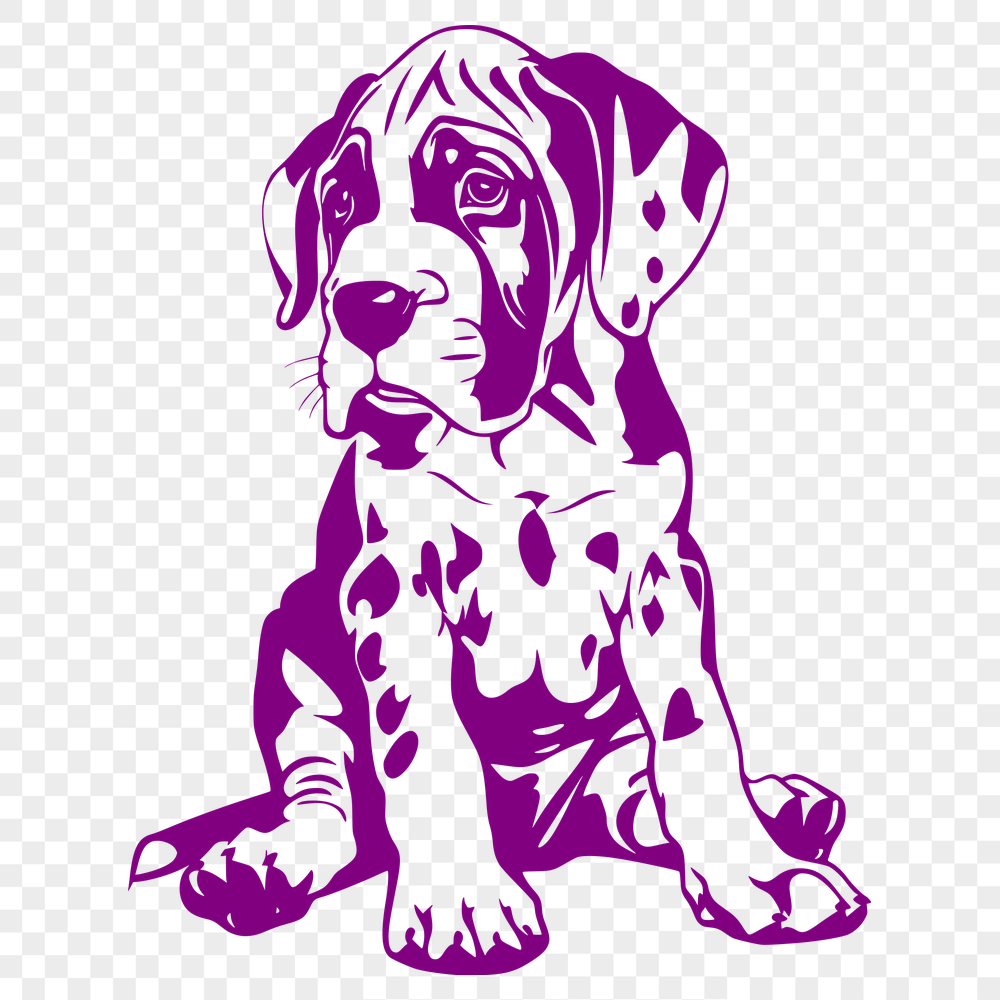 Beautiful Puppy Decal