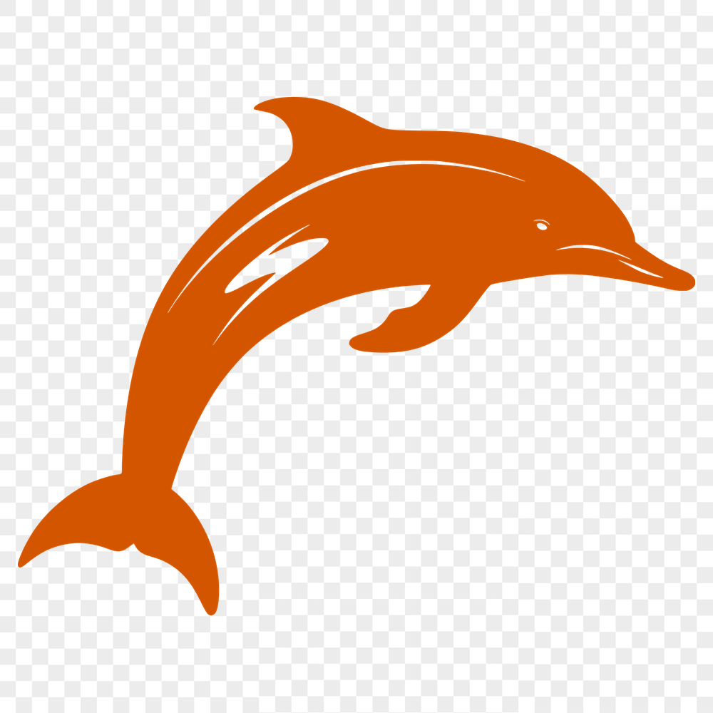 Beautiful Dolphin Vector Craft File