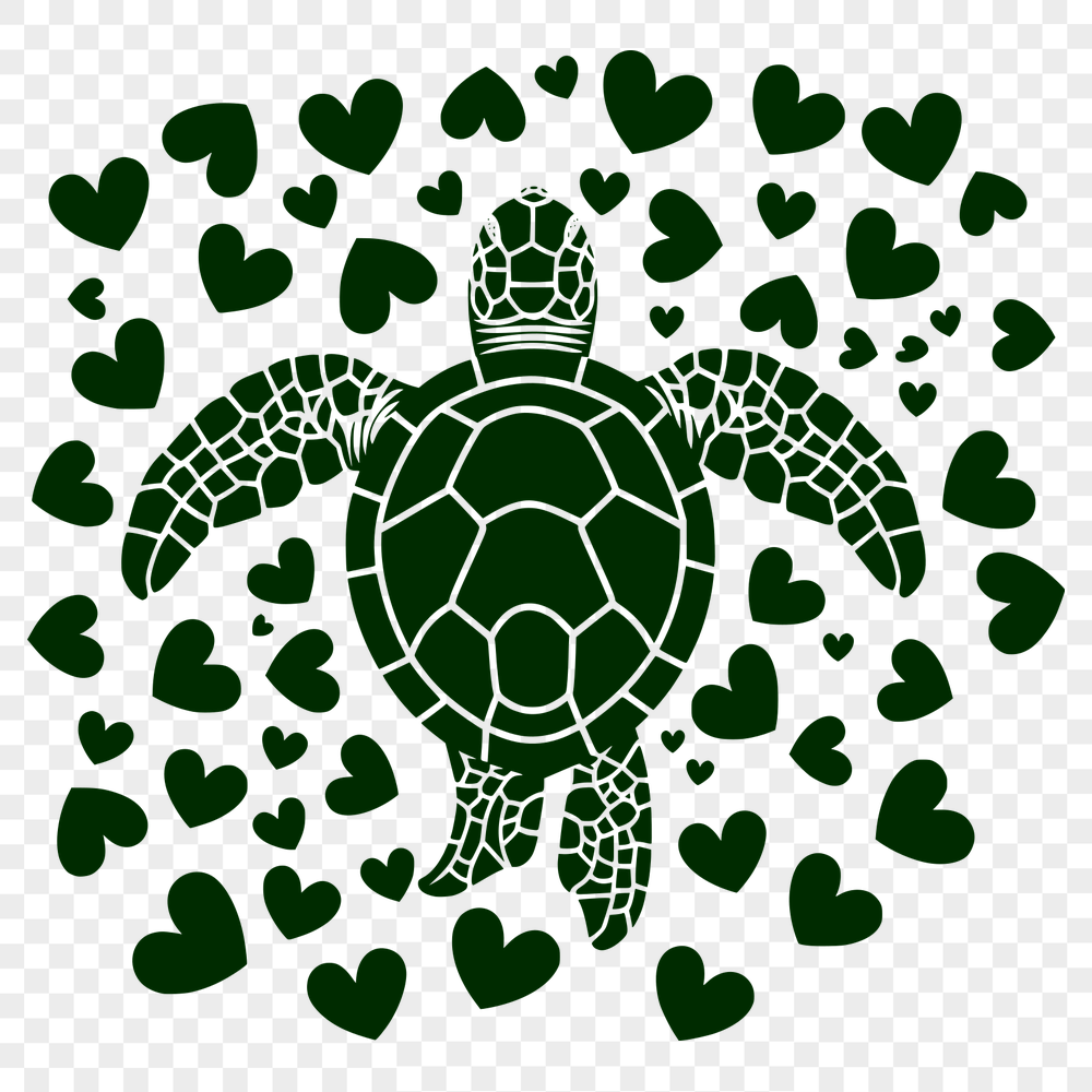 Stunning Sea Turtle Clip Art