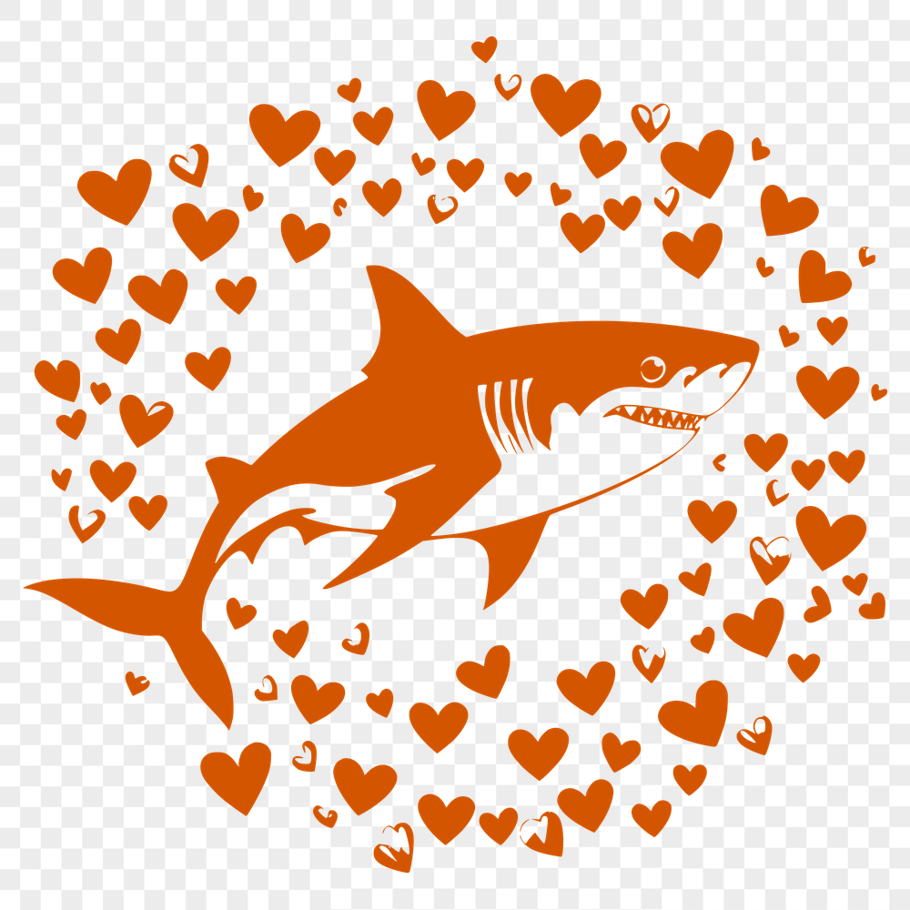 Unique Shark Clipart In DXF For Free Download