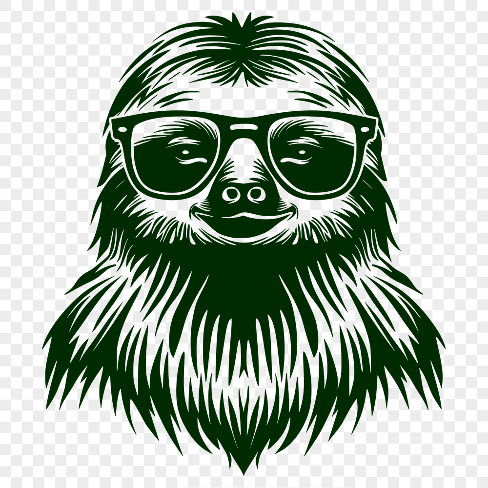 Free Sloth Template