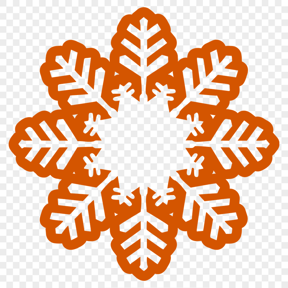 Unique Snowflake - Winter SVG