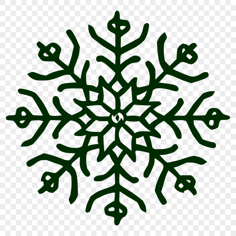 Free Snowflake - Cricut DXF