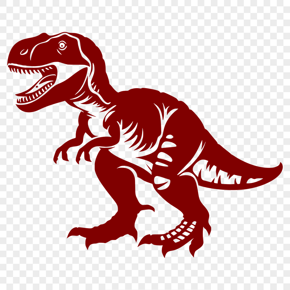 Artistic T Rex Drawing