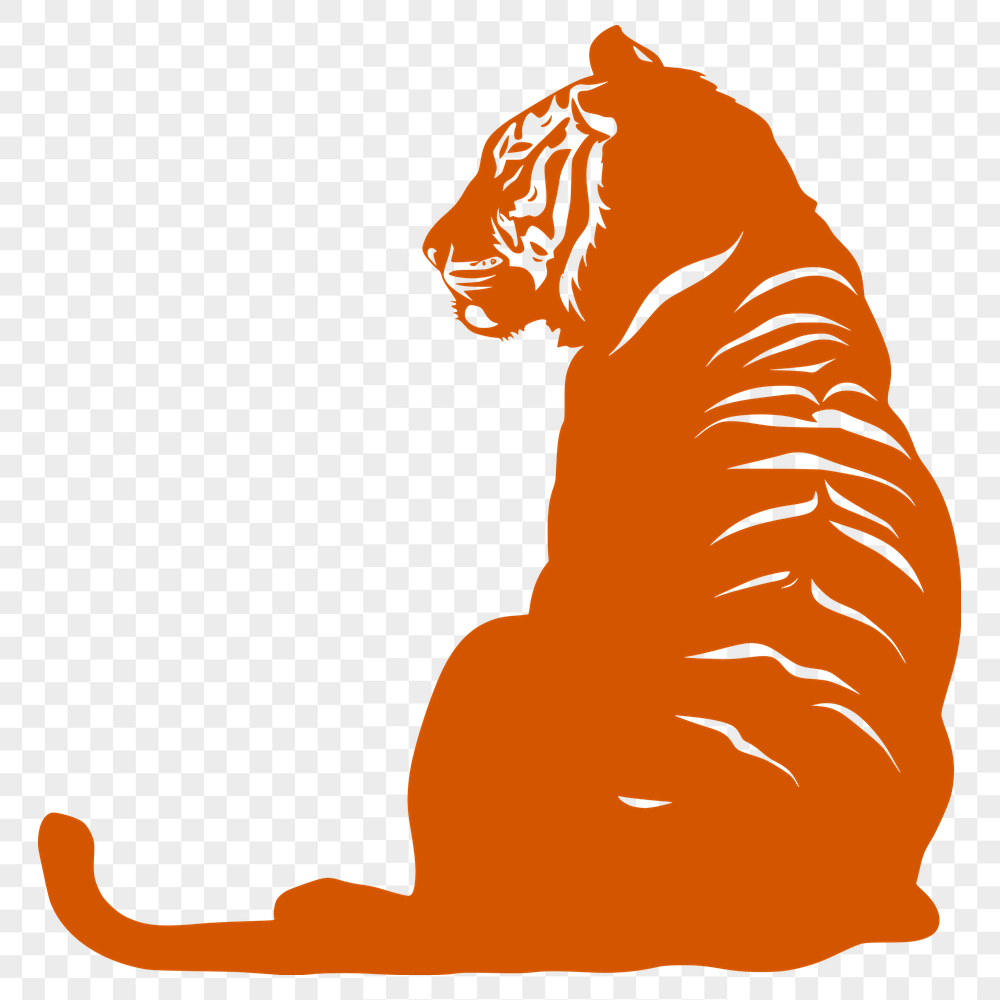 Stunning Tiger Clip Art