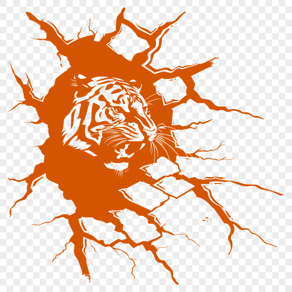 Creative Tiger Vector Craft File