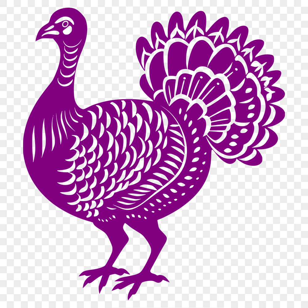 Beautiful Turkey Vector Image