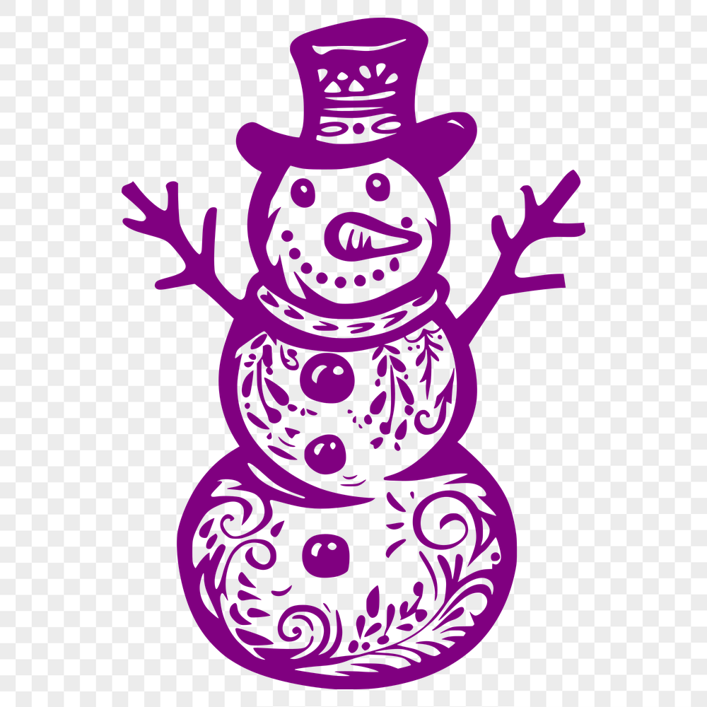 Creative Christmas Vector Drawing