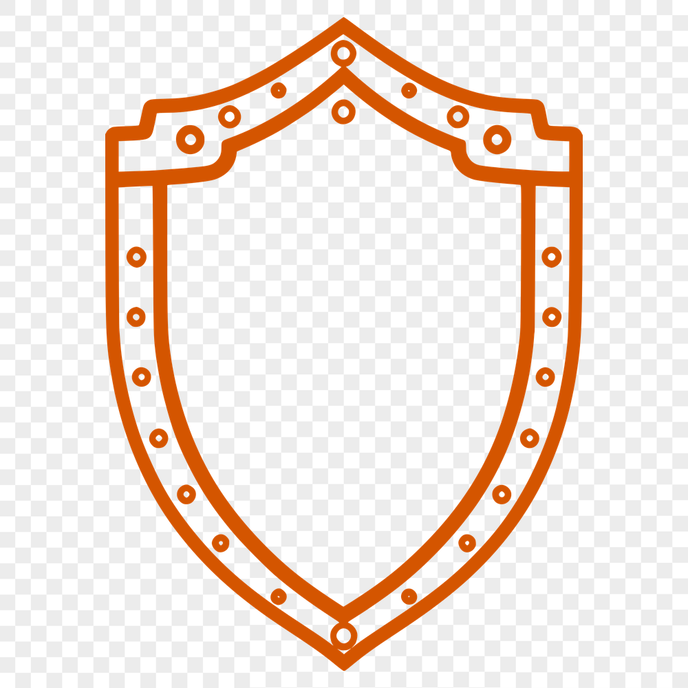 Free Unique Shield Artwork DXF - Commercial Use