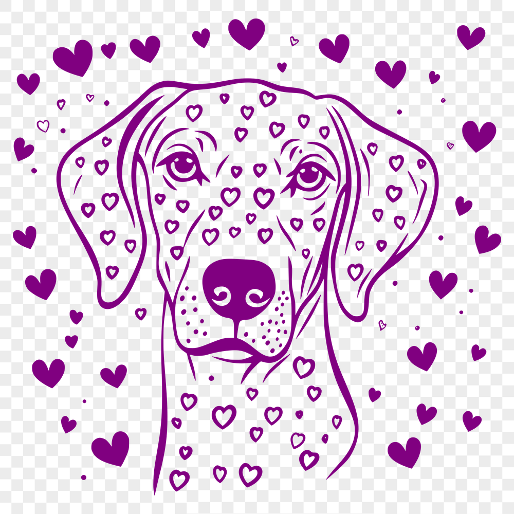 Unique Weimaraner Artwork - Free PNG