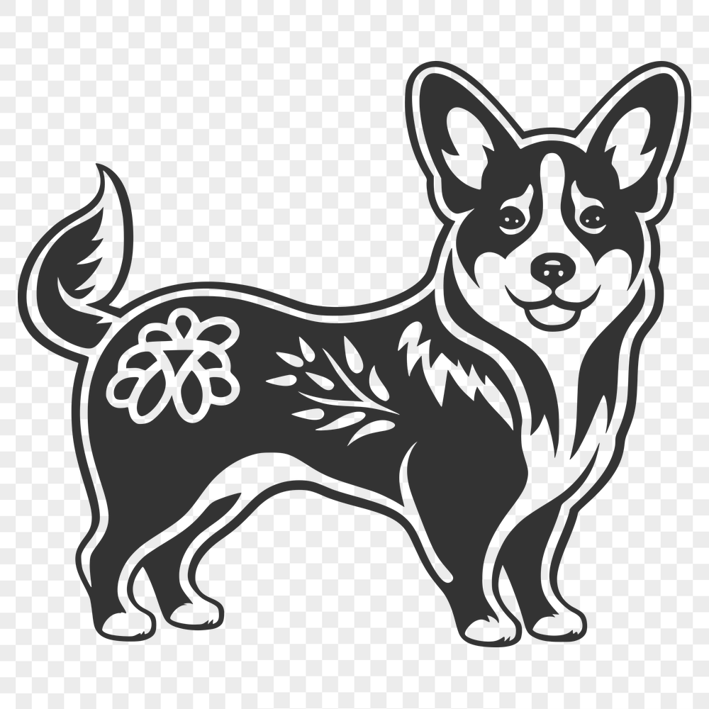 Free Creative Welsh Corgi Image