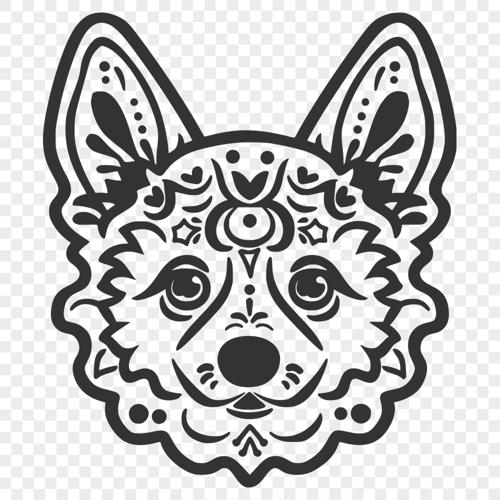 Stunning Welsh Corgi - For Laser Engraver Project