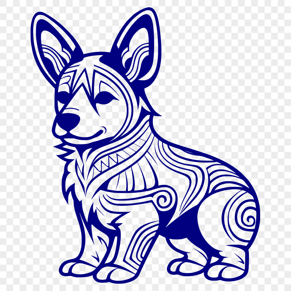 Unique Welsh Corgi Clipart