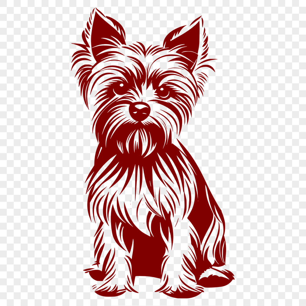 Unique Yorkshire Terrier DXF