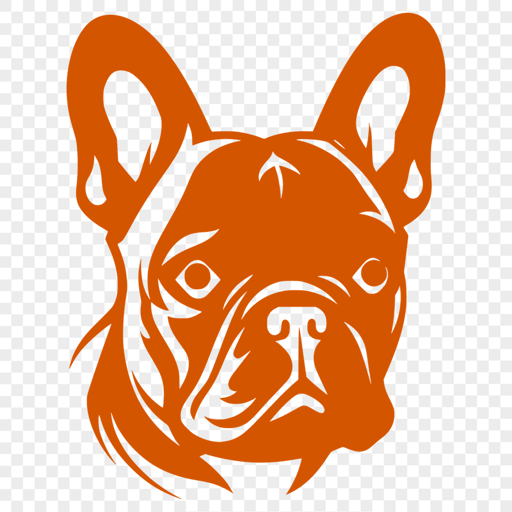 Stunning French Bulldog SVG, PNG, PDF And DXF Files