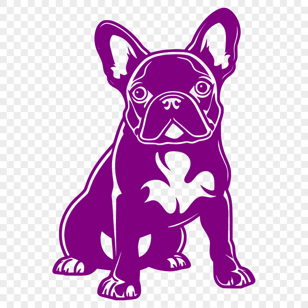 Unique French Bulldog Digital Art